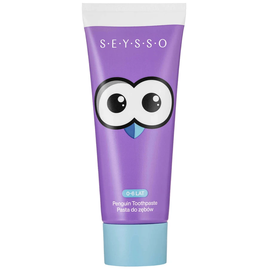 Seysso Kids Penguin, детская зубная паста с фтором, 0-6 лет, 75 мл CONTAMINATED PACKING: цены и характеристики