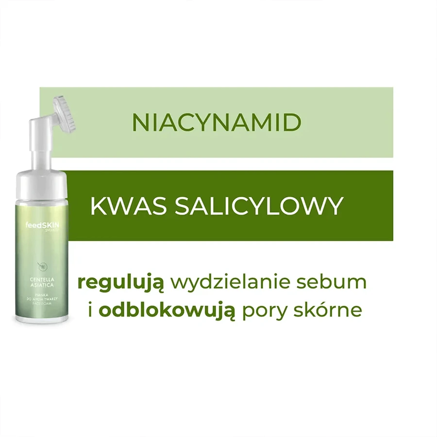Sylveco FeedSkin Centella Asiatica, пінка для вмивання обличчя з азійським вакротом, 150 мл: ціни та характеристики