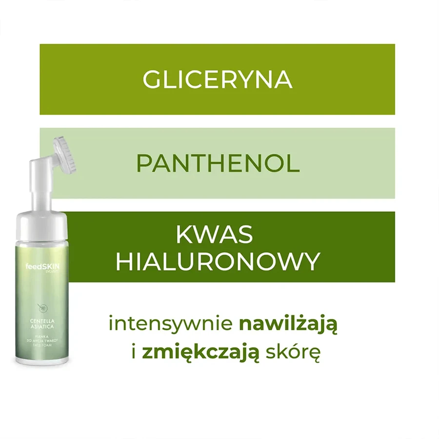Sylveco FeedSkin Centella Asiatica, пінка для вмивання обличчя з азійським вакротом, 150 мл: ціни та характеристики