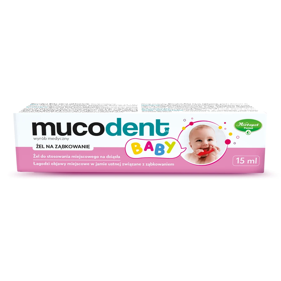 Mucodent Baby, гель для прорезывания зубов, 15 мл: цены и характеристики