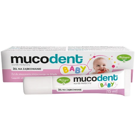 Mucodent Baby, гель для прорезывания зубов, 15 мл: цены и характеристики
