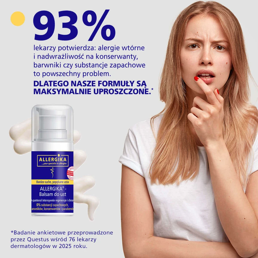 Allergica, бальзам для губ, 15 мл: цены и характеристики