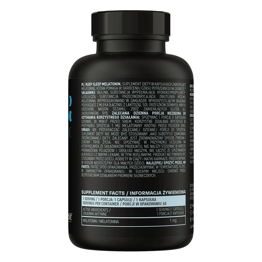 OstroVit Keep Sleep Melatonin, 60 капсул: цены и характеристики