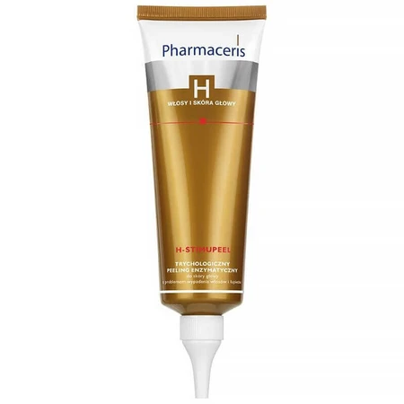 Pharmaceris H-Stimupeel, трихологічний ферментний скраб для шкіри голови, 125 мл: ціни та характеристики