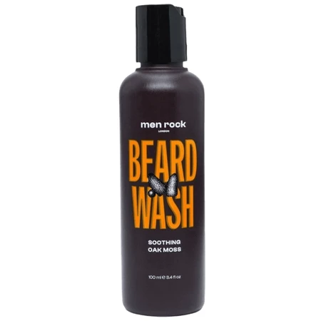 Men Rock Soothing Beard Wash, шампунь для бороди, дубовий мох, 100 мл: ціни та характеристики