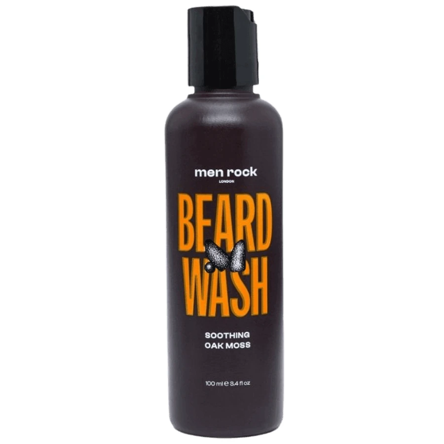 Men Rock Soothing Beard Wash, шампунь для бороди, дубовий мох, 100 мл: ціни та характеристики