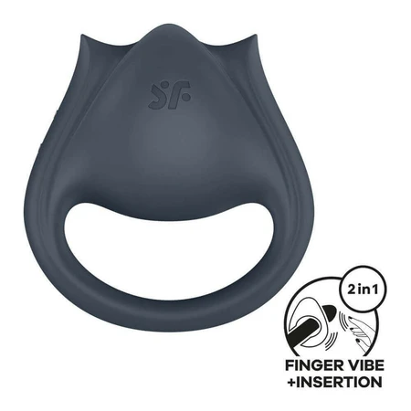 Satisfyer Perfect Pair 2, виброкольцо для пар, серый: цены и характеристики