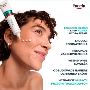 Eucerin DermoPure Clinical Hydra Repair, успокаивающий крем для кожи, склонной к акне, 40 мл