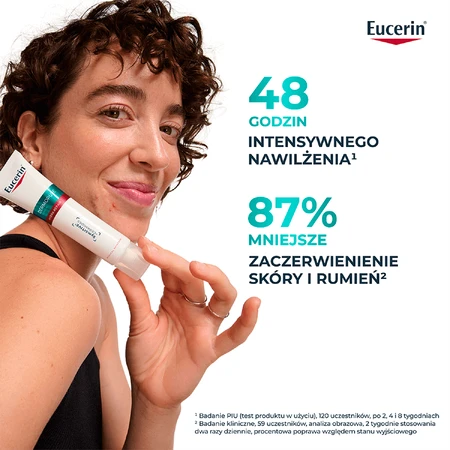 Eucerin DermoPure Clinical Hydra Repair, заспокійливий крем для шкіри, схильної до акне, 40 мл: ціни та характеристики