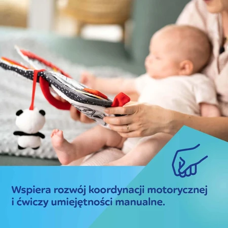 Canpol Babies, сенсорный манипуляционный буклет, BabiesBoo, панда, с рождения, 1 шт.: цены и характеристики
