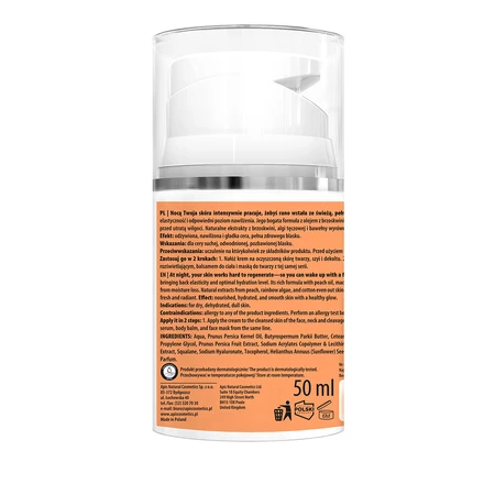 Apis Peachy Skin, живильний нічний крем, 50 мл: ціни та характеристики