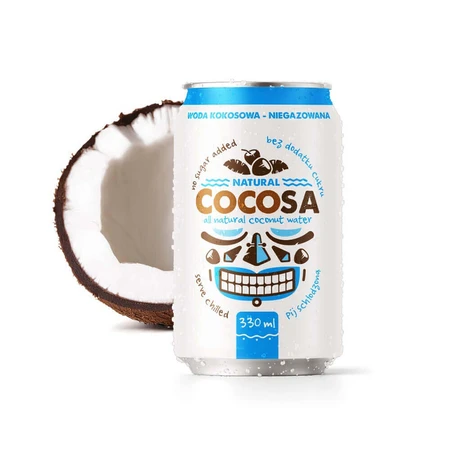 Diet-Food Cocosa Natural Water, кокосова вода, негазована, 330 мл: ціни та характеристики