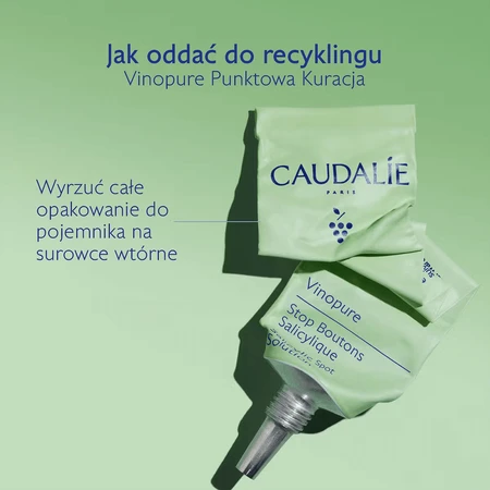 Caudalie Vinopure, точкова обробка з саліциловою кислотою, 15 мл: ціни та характеристики