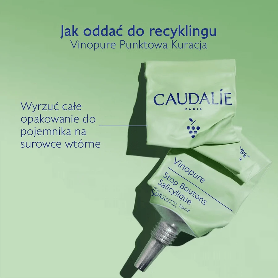 Caudalie Vinopure, точкова обробка з саліциловою кислотою, 15 мл: ціни та характеристики
