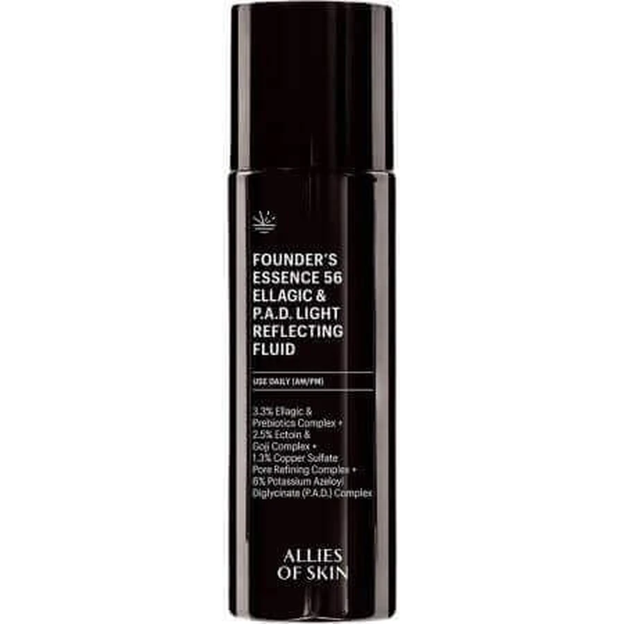 Founder's Essence 56 Ellagic and P.A.D. Light Reflecting Fluid Brightening Essence with Ellagic Acid, 100 мл, Allies Of Skin: цены и характеристики