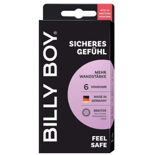 Презервативи Feel Safe, 6 штук, Billy Boy