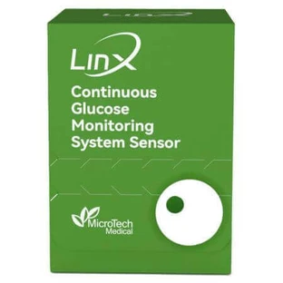 Датчик для безперервного контролю рівня глюкози, 1 шт, Linx