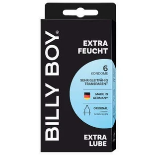 Презерватив экстра лубрикант, 6 штук, Billy Boy