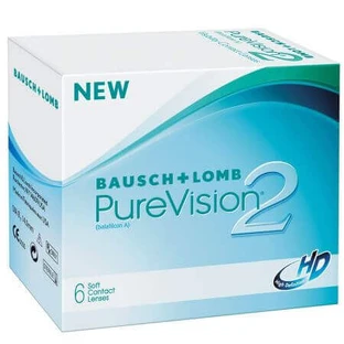 Контактные линзы - 6.50 PureVision 2HD, 6 штук, Bausch Lomb