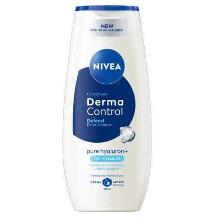 Увлажняющий гель для душа Derma Control Defend, 500 мл, Nivea: цены и характеристики
