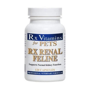 Renal Feline, 120 капсул, RX Vitamins