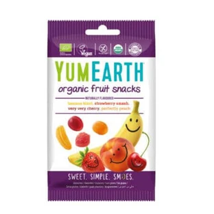 Органічне желе зі смаком фруктів, 50 г, YumEarth