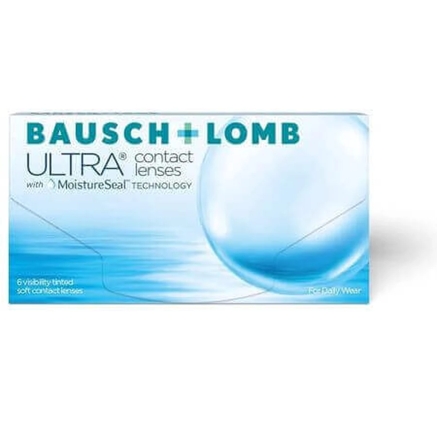 Контактні лінзи -04.25 Moisture Seal Ultra, 6 штук, Bausch Lomb: ціни та характеристики