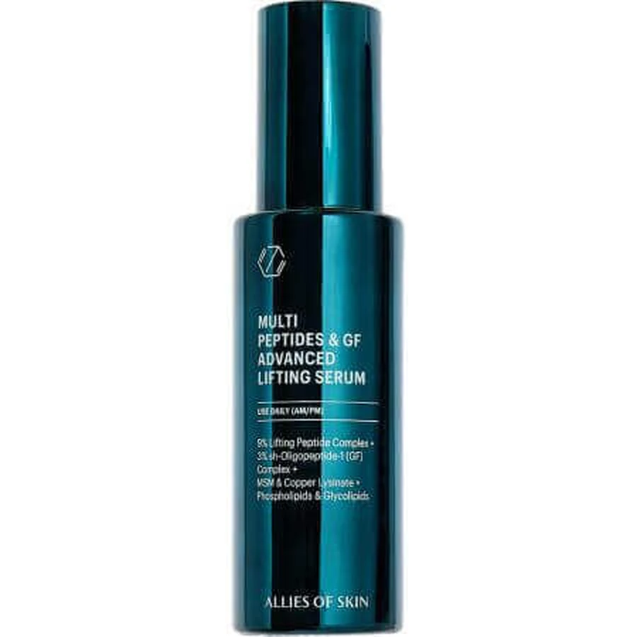 Зміцнююча сироватка для обличчя Multi Peptides & GF, 50 мл, Allies Of Skin: ціни та характеристики