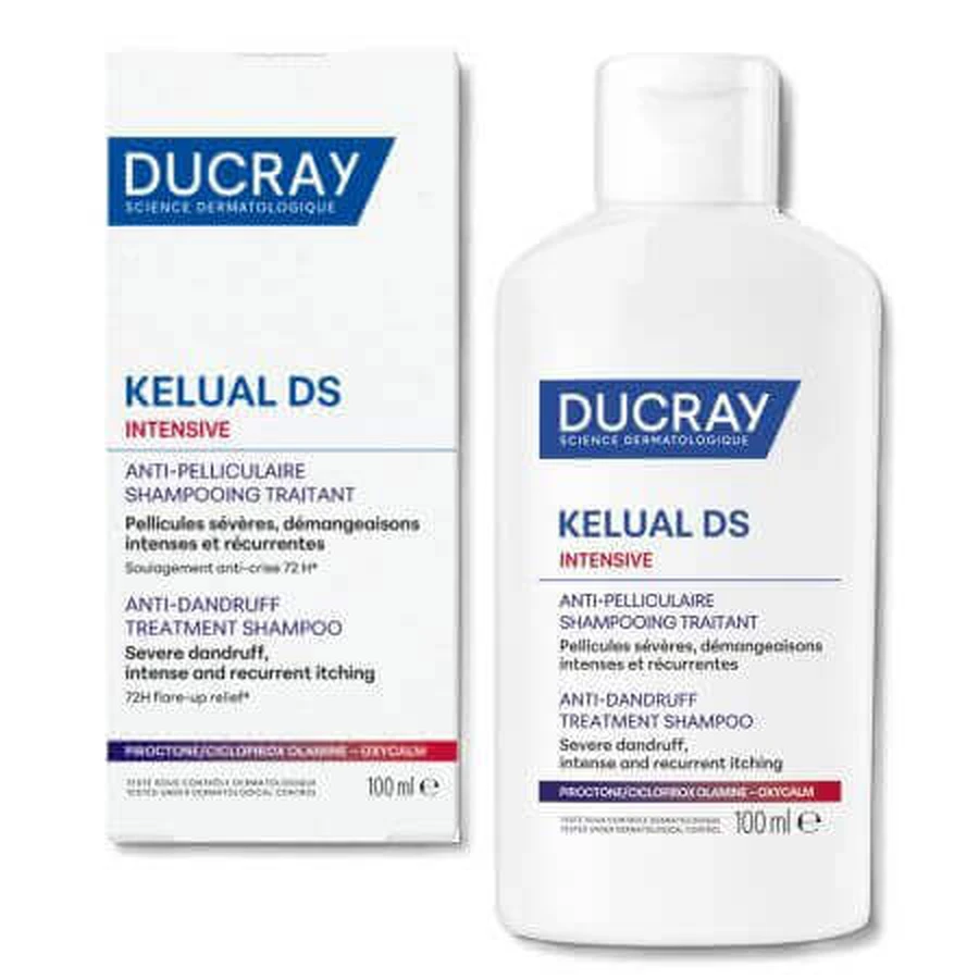 Шампунь Kelual DS Intensive, 100 мл, Kelual DS Intensive, 100 мл, Ducray: ціни та характеристики
