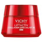 Набір Vichy Liftactiv Collagen Specialist, крем проти зморшок для всіх типів шкіри, 50 мл + сироватка, 30 мл + легкий флюїд SPF 50+, 15 мл + косметичка безкоштовно: ціни та характеристики