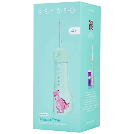 Seysso Kids Dinosaur Coral, іригатор для порожнини рота для дітей від 4 років і старше: ціни та характеристики
