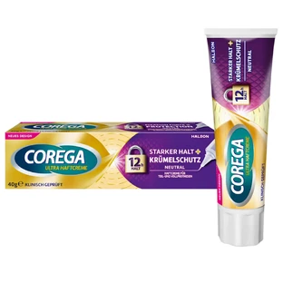 Corega, крем для фіксації зубних протезів, нейтральний, 40 г