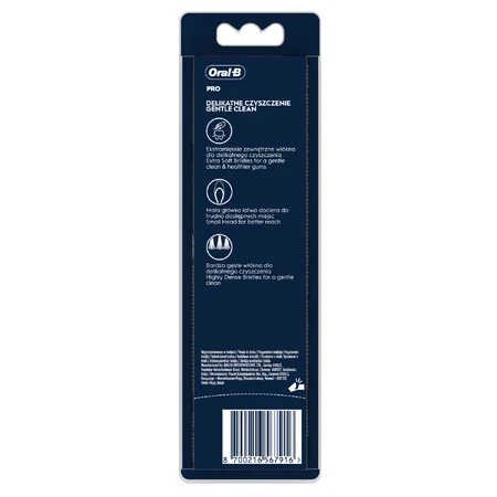 Oral-B Pro-Sensi Advanced, зубна щітка, надзвичайно м'яка, 2 шт.: ціни та характеристики