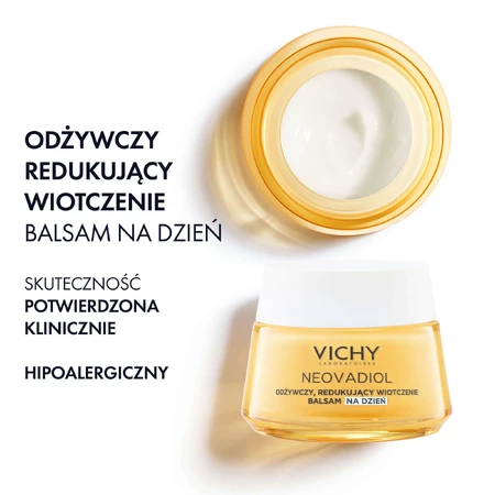 Набор Vichy Neovadiol Meno 5, двухфазная сыворотка, укрепляющая и выравнивающая тон, 30 мл + дневной лосьон, 50 мл + легкий флюид SPF 50+, 15 мл + косметичка в подарок: цены и характеристики