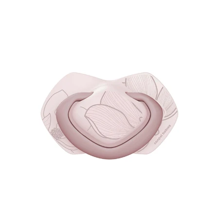 Canpol Babies, пустушка, силіконова, симетрична, Gold, рожева, 0-6 місяців, 2 штуки: ціни та характеристики
