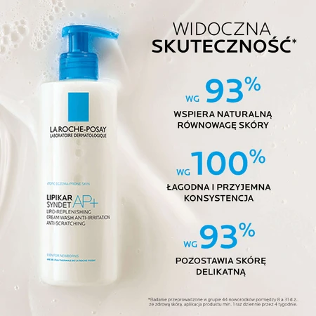 Набір La Roche-Posay Lipikar Syndet AP+, крем для вмивання з поповненням ліпідів, від народження, 400 мл + дозатор, 400 мл + безкоштовна упаковка: ціни та характеристики