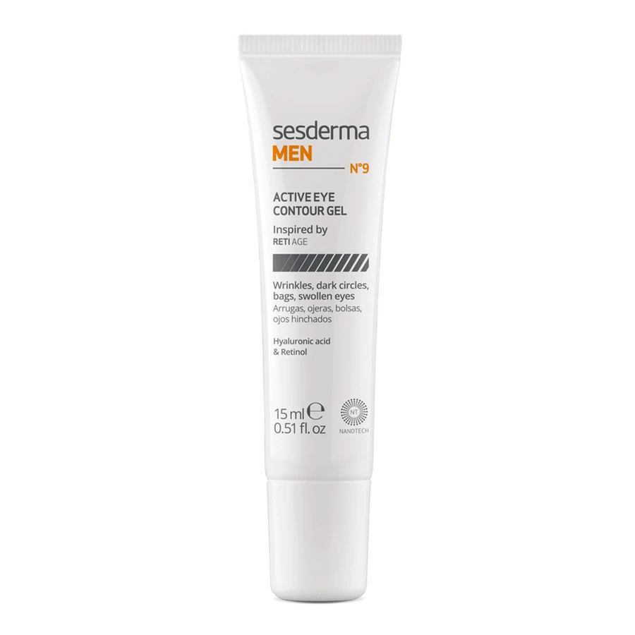 Набір Sesderma Men, відновлююча емульсія для обличчя, 50 мл + гель для очей, 15 мл + дезодорант-ролик, 75 мл: ціни та характеристики
