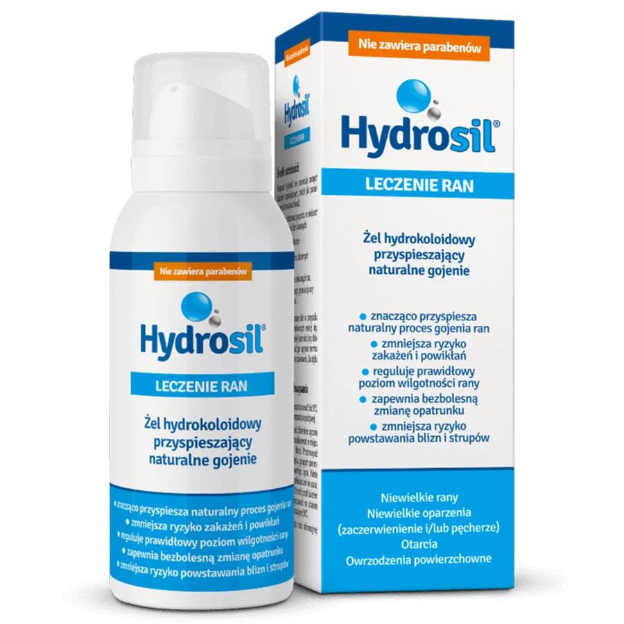 Hydrosil Wound Healing, гидроколлоидный гель для ускорения естественного заживления, 70 мл: цены и характеристики