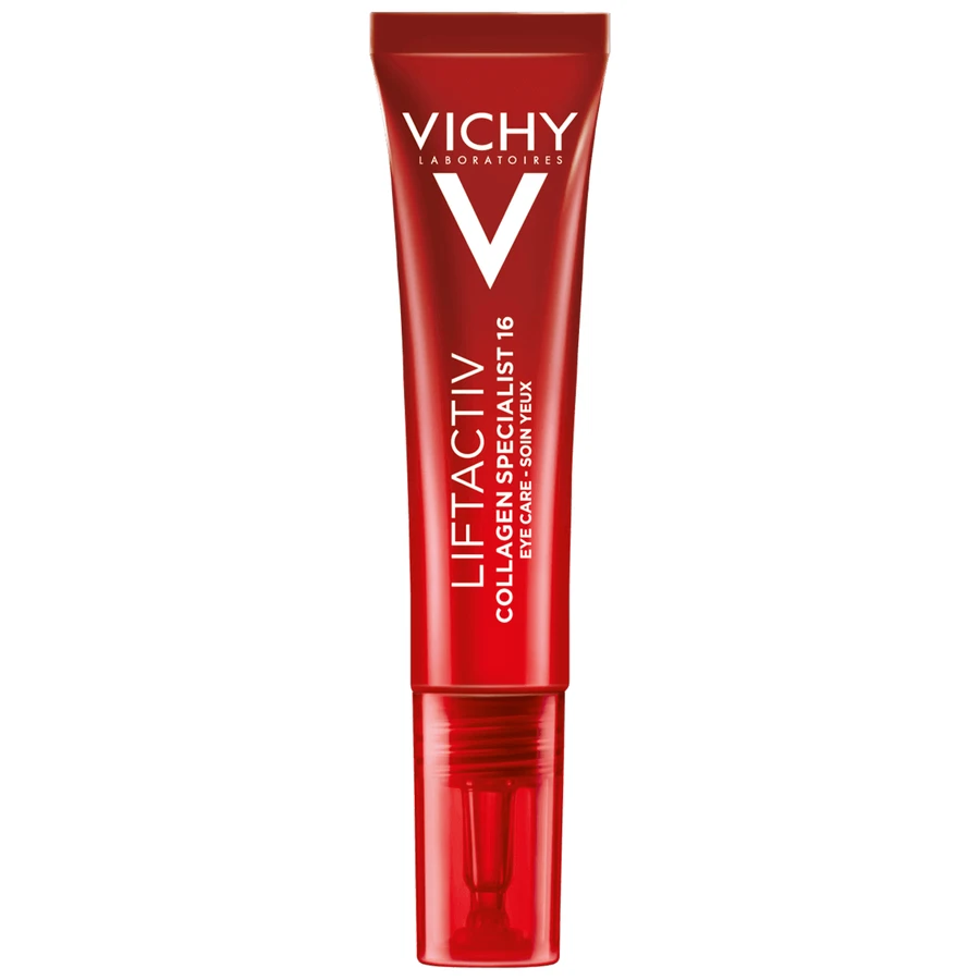 Набор Vichy Liftactiv Collagen Specialist, крем против морщин, для всех типов кожи, 50 мл + крем для век, 15 мл + легкий флюид SPF 50+, 15 мл + косметичка бесплатно: цены и характеристики