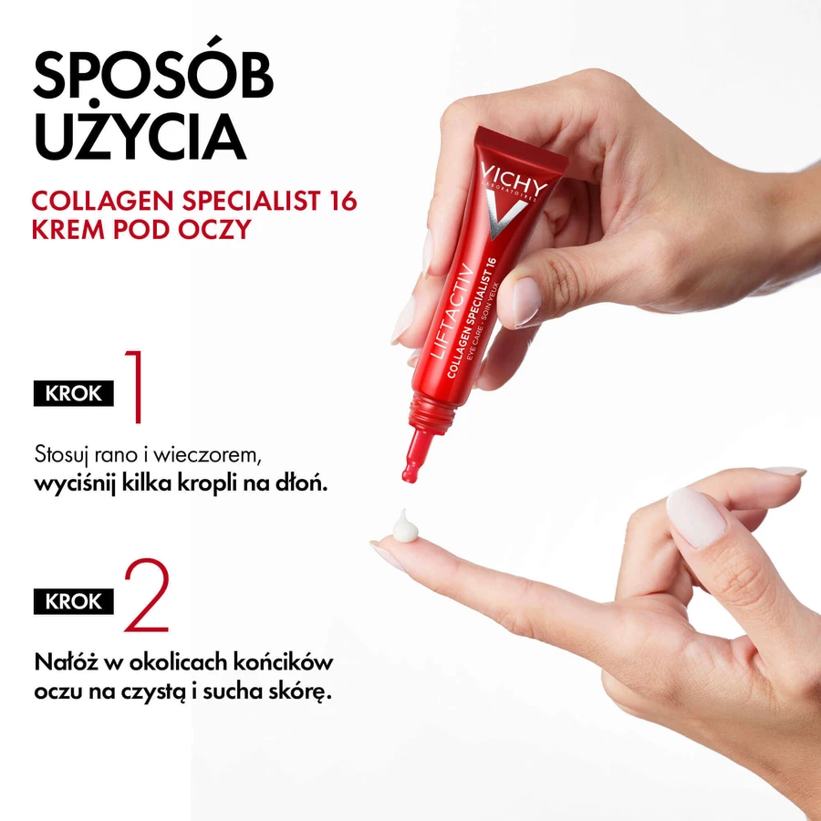 Набор Vichy Liftactiv Collagen Specialist, крем против морщин, для всех типов кожи, 50 мл + крем для век, 15 мл + легкий флюид SPF 50+, 15 мл + косметичка бесплатно: цены и характеристики
