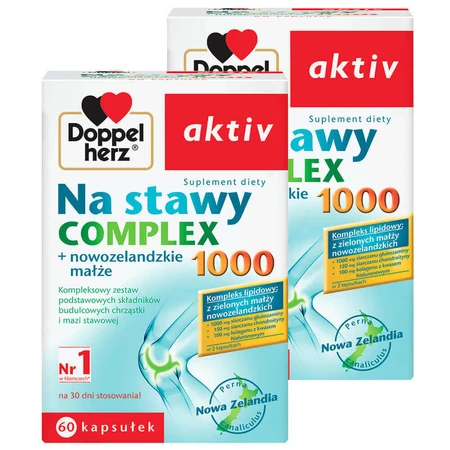 Doppelherz aktiv Na stawach 1000 набор, 2 x 60 капсул: цены и характеристики