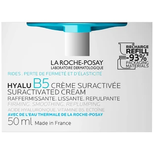 La Roche-Posay Hyalu B5, крем для обличчя, що зміцнює та регенерує, резерв, 50 мл
