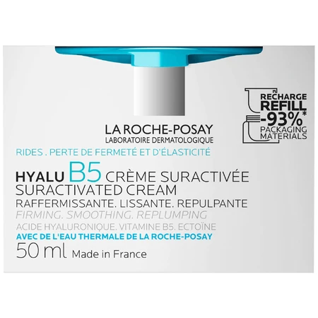 La Roche-Posay Hyalu B5, крем для обличчя, що зміцнює та регенерує, резерв, 50 мл: ціни та характеристики
