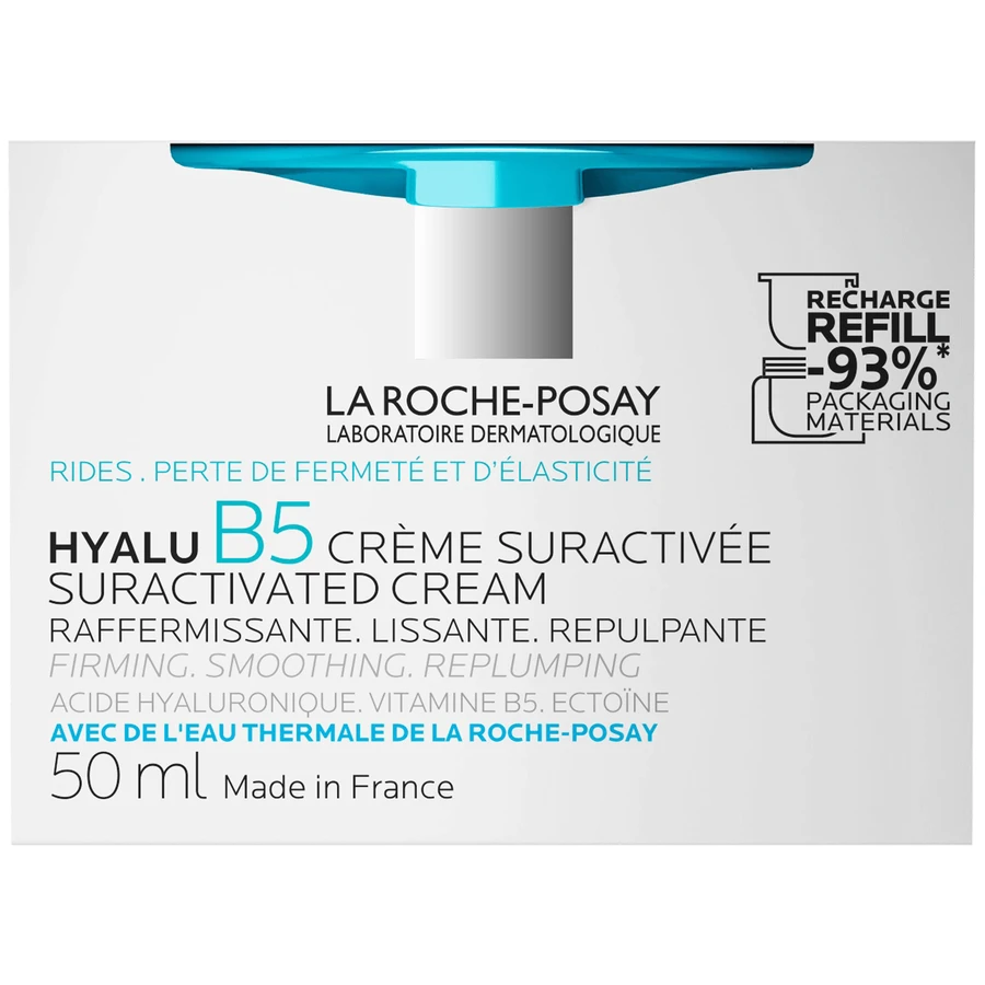 La Roche-Posay Hyalu B5, крем для обличчя, що зміцнює та регенерує, резерв, 50 мл: ціни та характеристики