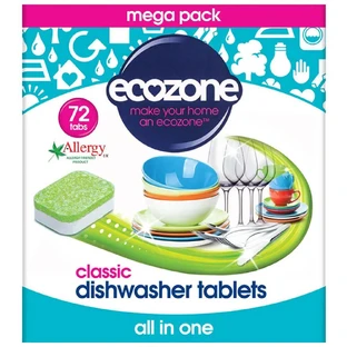 Ecozone Classic All in One, таблетки для посудомийної машини, 72 шт.