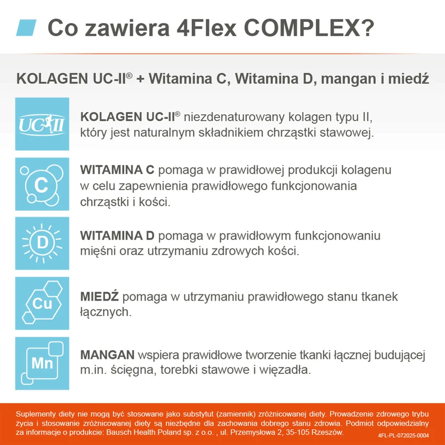Комплекс 4Flex, 30 капсул: ціни та характеристики
