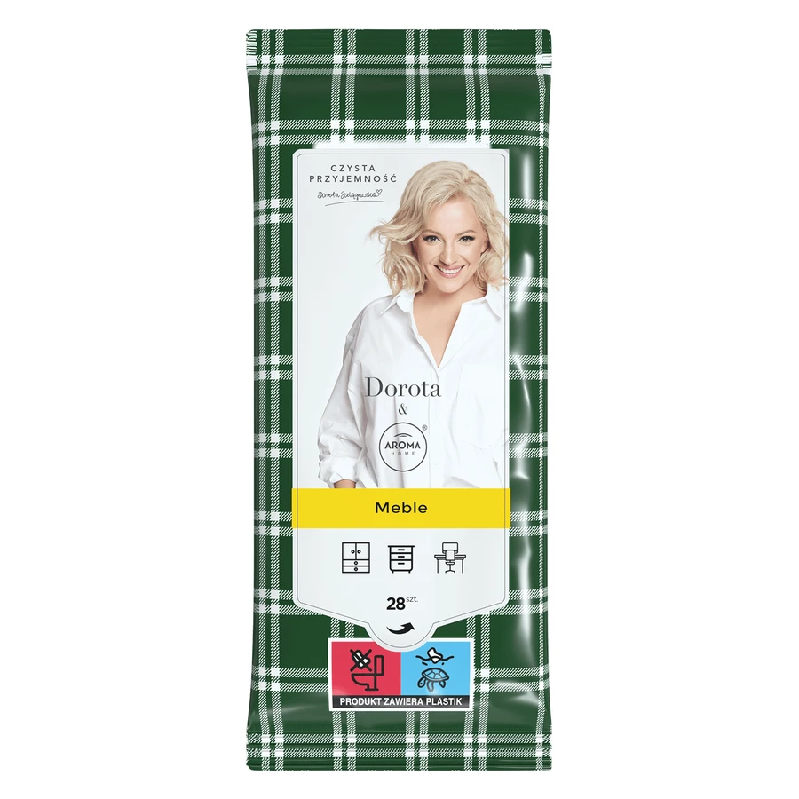 Dorota&Aroma Home, функціональні серветки для меблів, 28 штук: ціни та характеристики