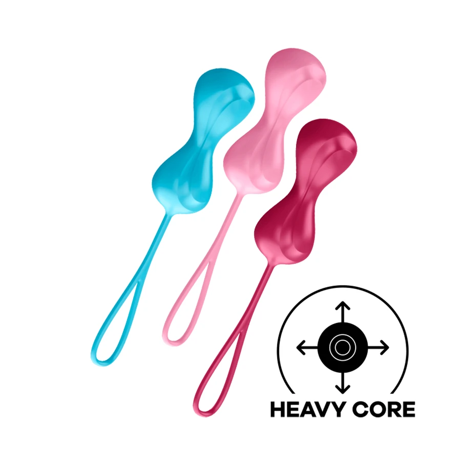 Набір м'ячів для тренування м'язів тазового дна Satisfyer Power Balls, 3 штуки: ціни та характеристики