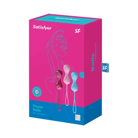 Набір м'ячів для тренування м'язів тазового дна Satisfyer Power Balls, 3 штуки: ціни та характеристики