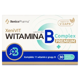 XeniVit Комплекс вітамінів групи В Преміум, 30 капсул